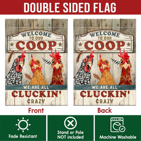Kilyhome durable outdoor fabric flag stays vibrant in the elements