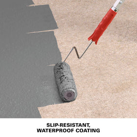 KILZ Over Armor textured finish provides slip resistance on outdoor walkways
