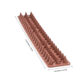 Kimann installation-friendly spikes easily fit fences with snap segments for quick setup.