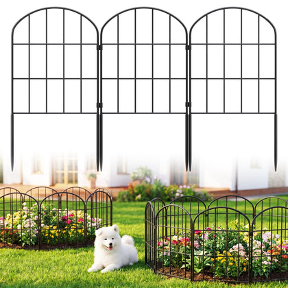 Kimazo decorative garden fence arch design enhances curb appeal and defines borders.