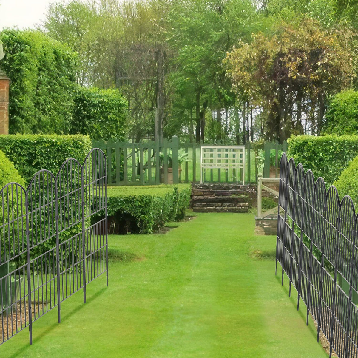 KIMAZO barrier helps deter small animals from garden beds.