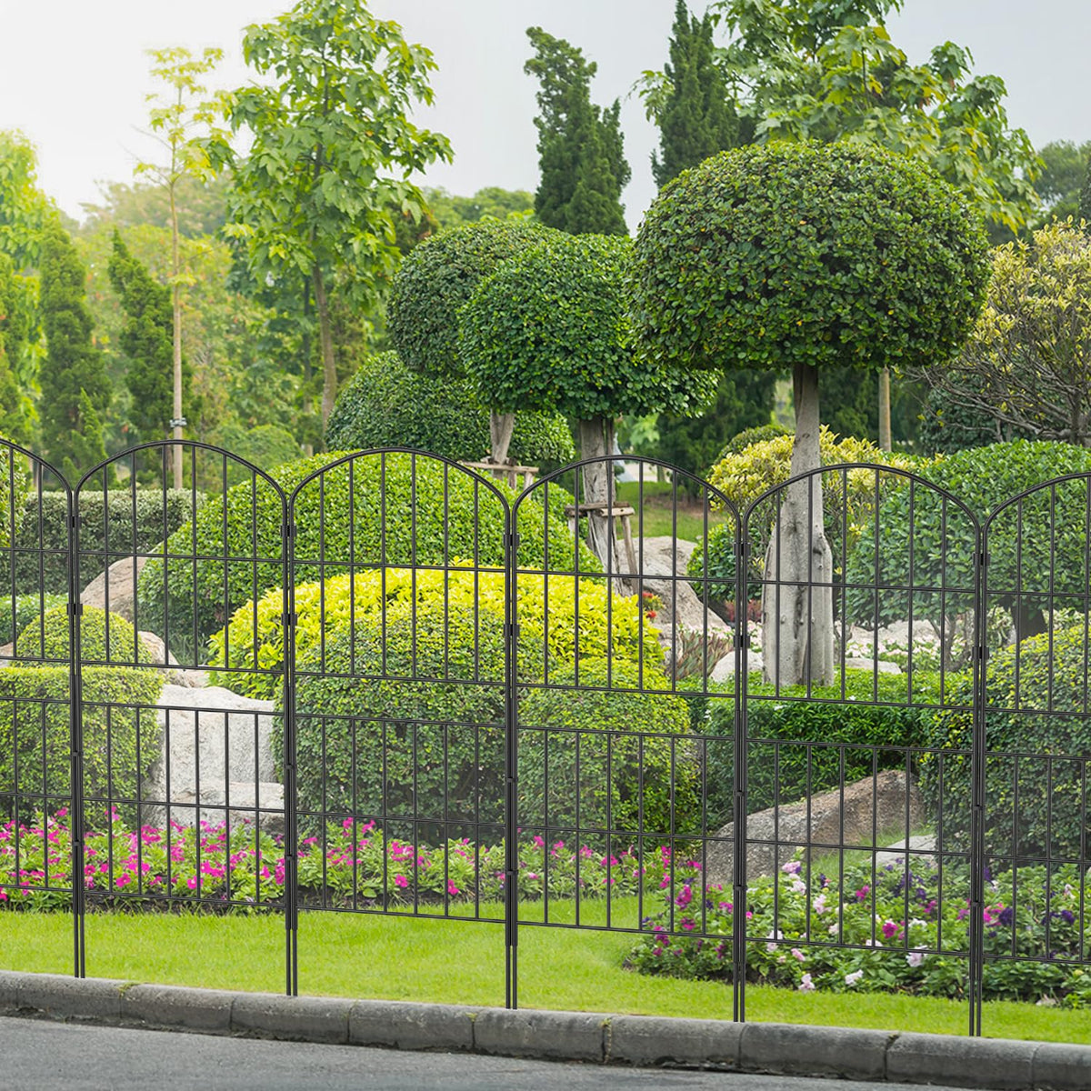 KIMAZO easy no-dig installation for flexible garden borders.