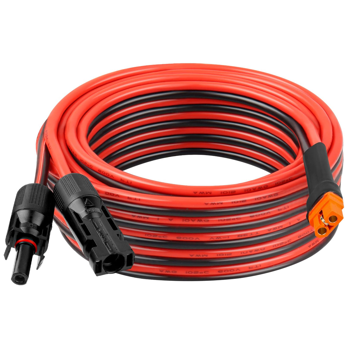 Kimbluth 10AWG XT60i extension cable 30ft for off-grid power connections