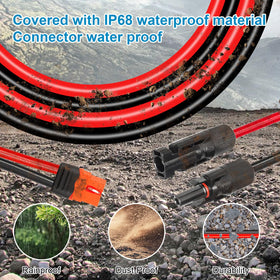 Kimbluth universal pre-assembled XT60i cable enables direct connections