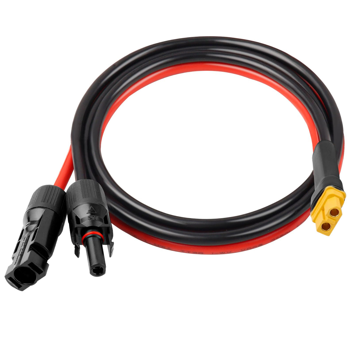 Kimbluth XT60 extension cable 2ft rugged design for reliable solar connections