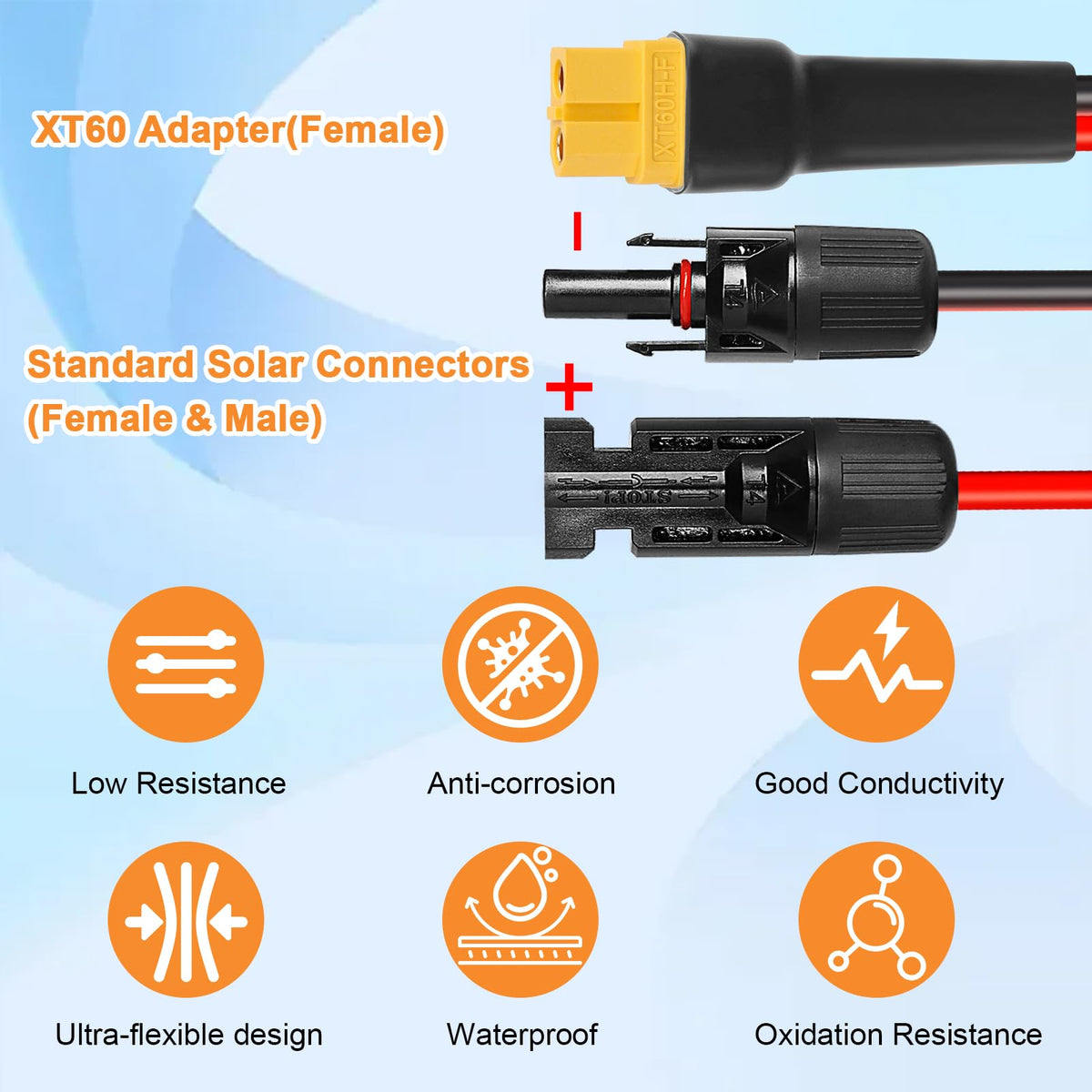 Kimbluth XT60 connector waterproofing ensures safe connections in outdoor environments.