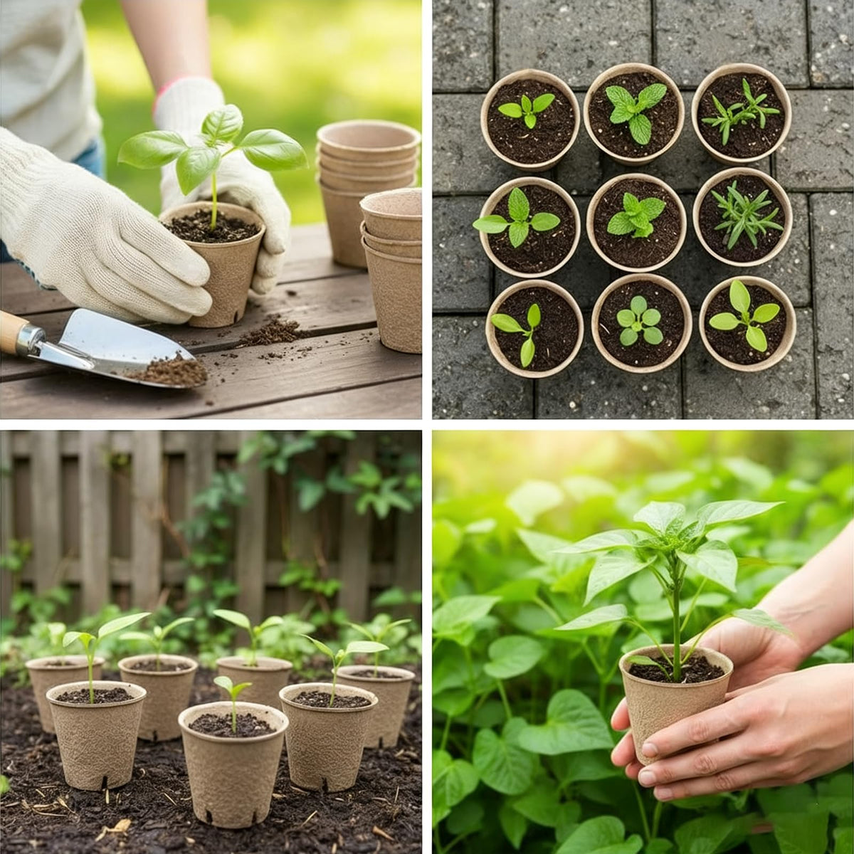 Kimdozee breathable material supports air circulation for robust root growth.