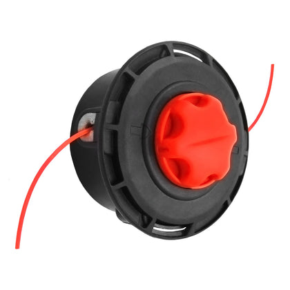 Kimsion Reel Easy trimmer head close-up showing compact design for easy use