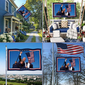 KimSouthD outdoor flag designed for weather resistance and long life