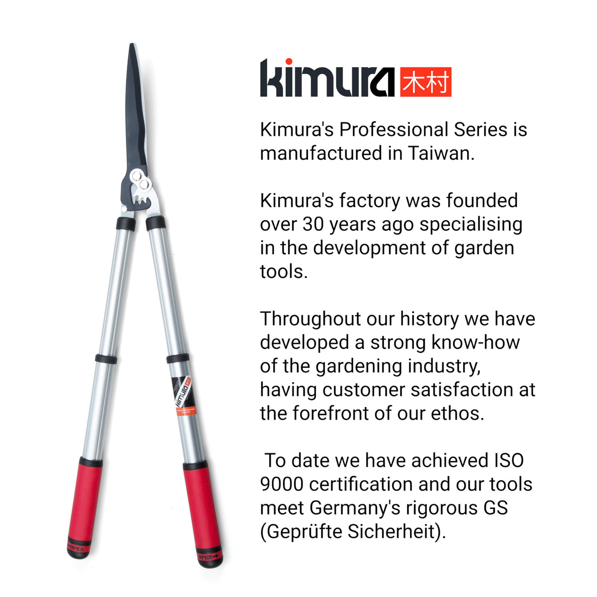 Durable anti-rust build backed by a lifetime warranty.