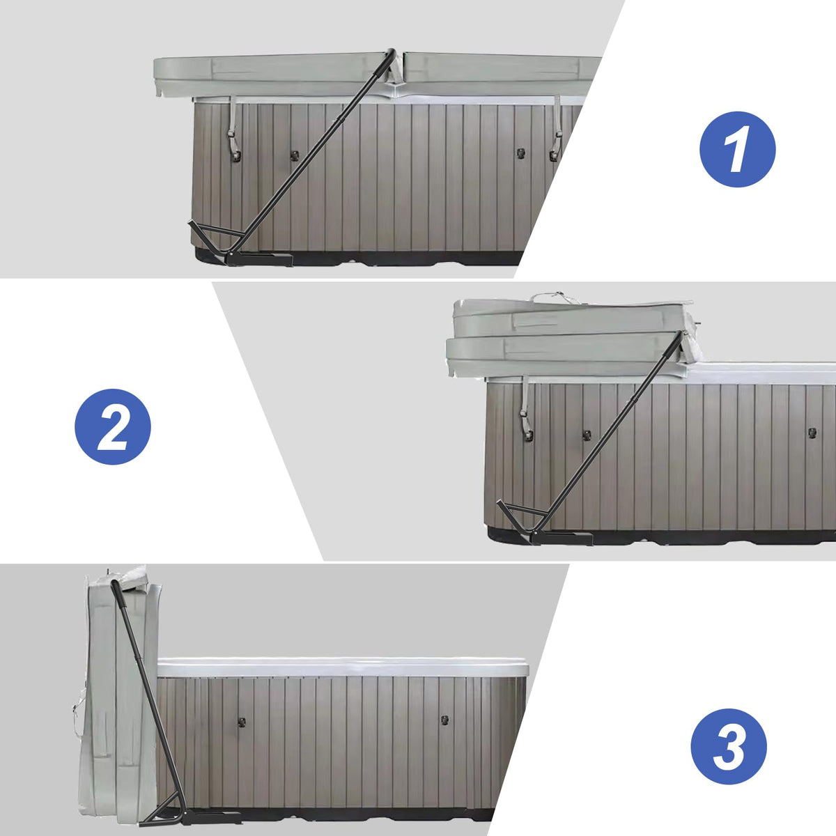 Kinchoix lift fits spas 71–96 inches wide for versatility