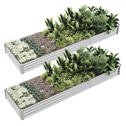Kinddeer raised garden bed assembly in galvanized steel for durable outdoor growing.