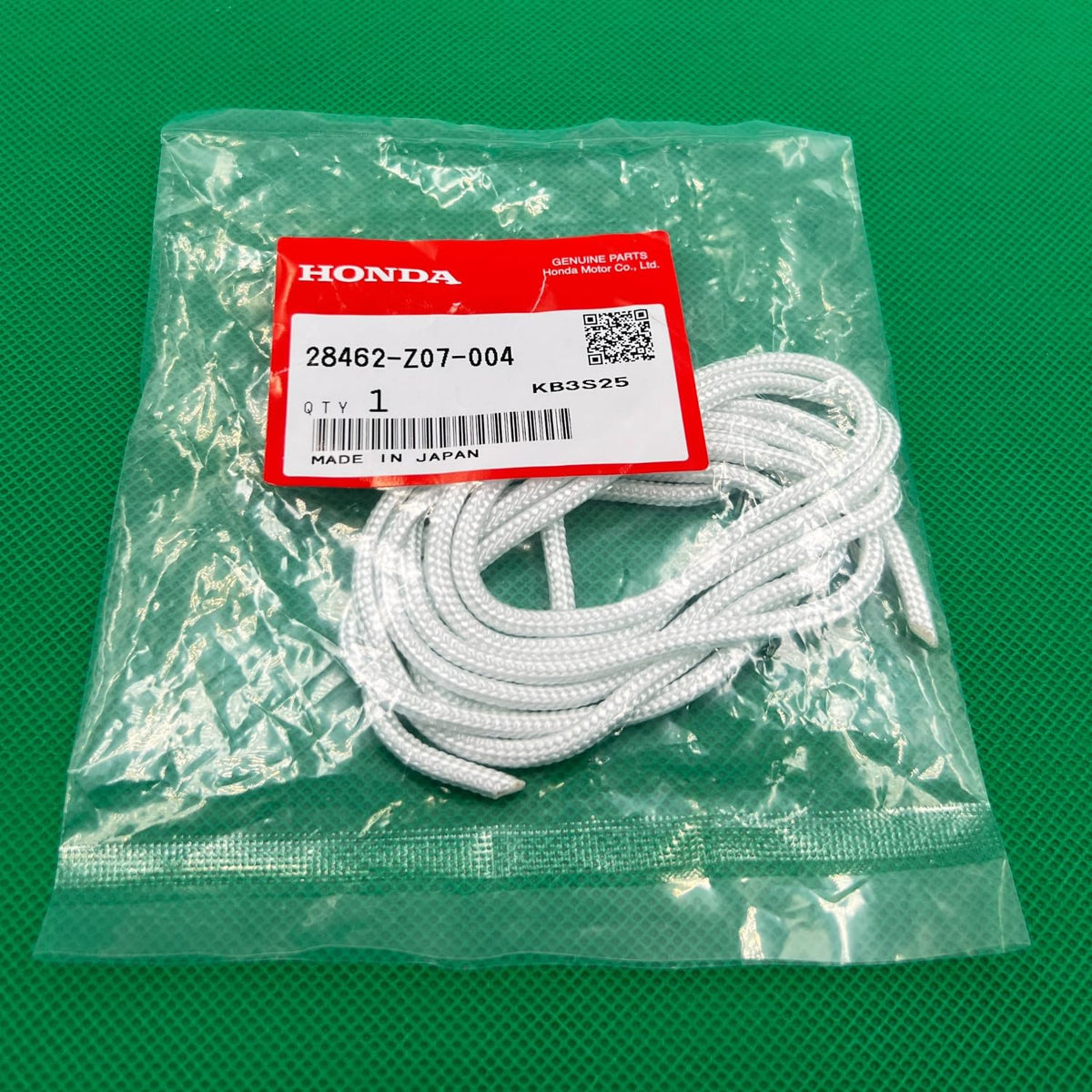 Kindza pull cord closeup highlights durable design for generator starts
