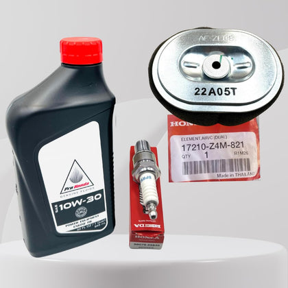 Kindza tune up kit with Honda motor oil for GX engines boosts performance