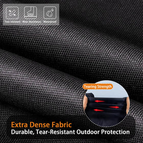 Kinetrail grill cover inner seal protects against moisture entry.
