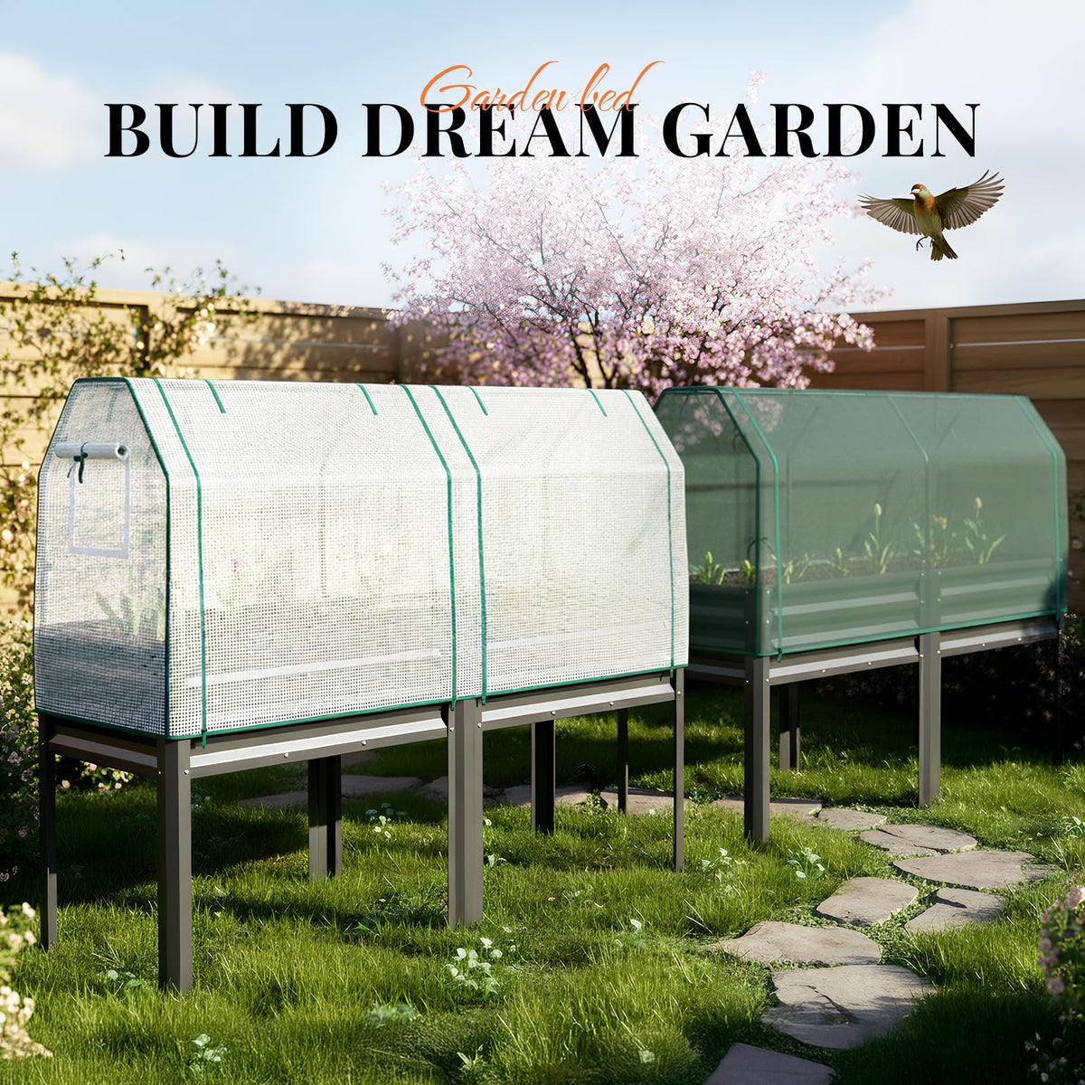 King Bird butterfly-nut assembly enables quick setup for beginners