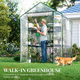 King Bird outdoor garden setup highlights versatile all-season growing space