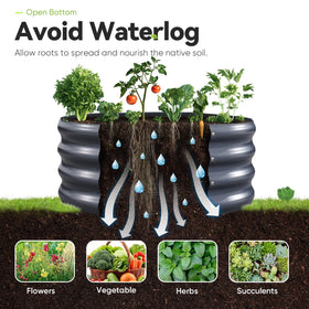 KING BIRD two-year warranty on raised garden bed