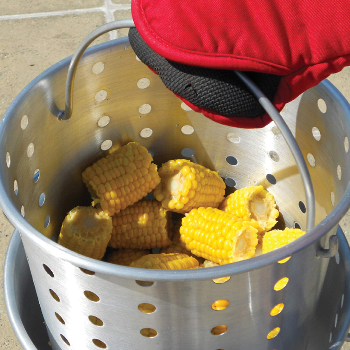 King Kooker deep fry thermometer for accurate oil temps.