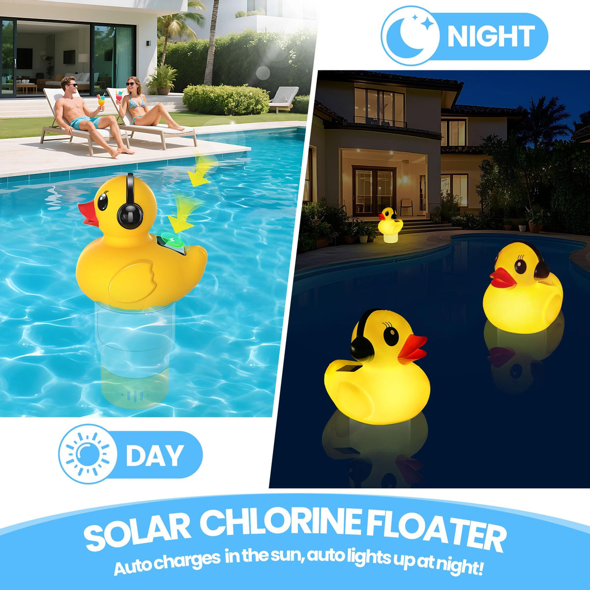 KingSom adjustable-flow chlorine dispenser for precise, user-friendly chlorine release.