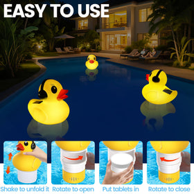KingSom original US-design loading window enables tool-free chlorine tab loading.