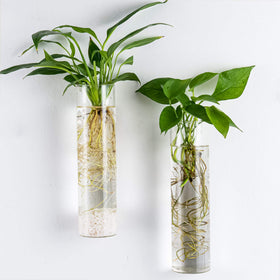 Kingbuy decorative vase option for flowers and lightweight greens.