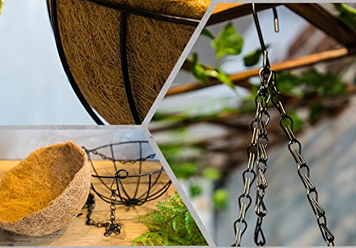 Kingbuy patio garden decor ready for vibrant hanging plant displays.