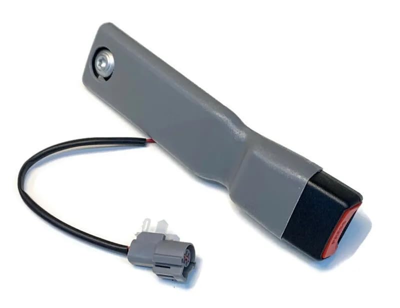 Kingdom Harvest driver buckle left gray installation guide showing easy setup