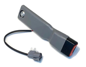 Kingdom Harvest driver buckle left gray installation guide showing easy setup