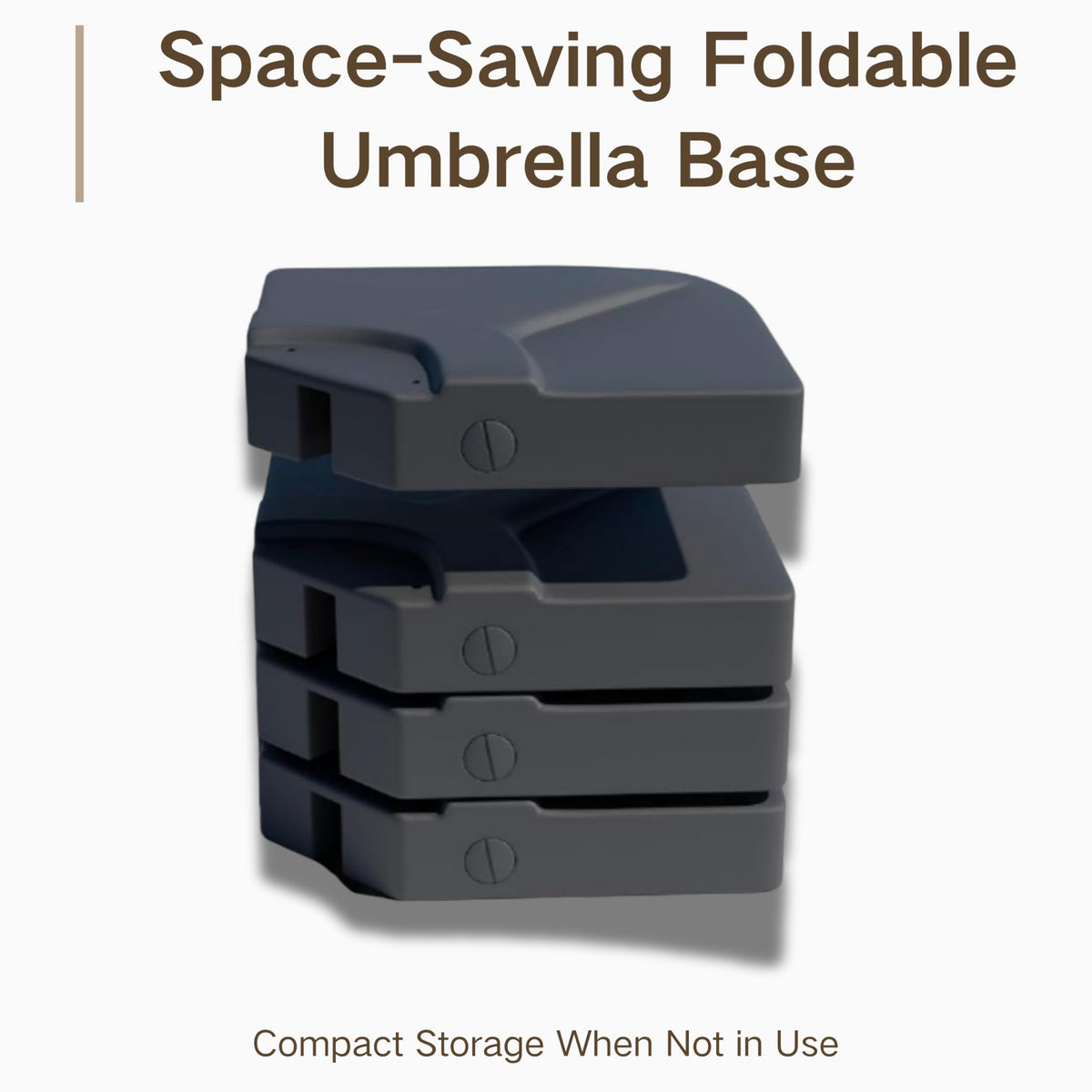 Kingdura base demonstrates high weight capacity with ballast options.