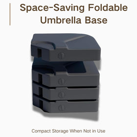Kingdura base demonstrates high weight capacity with ballast options.