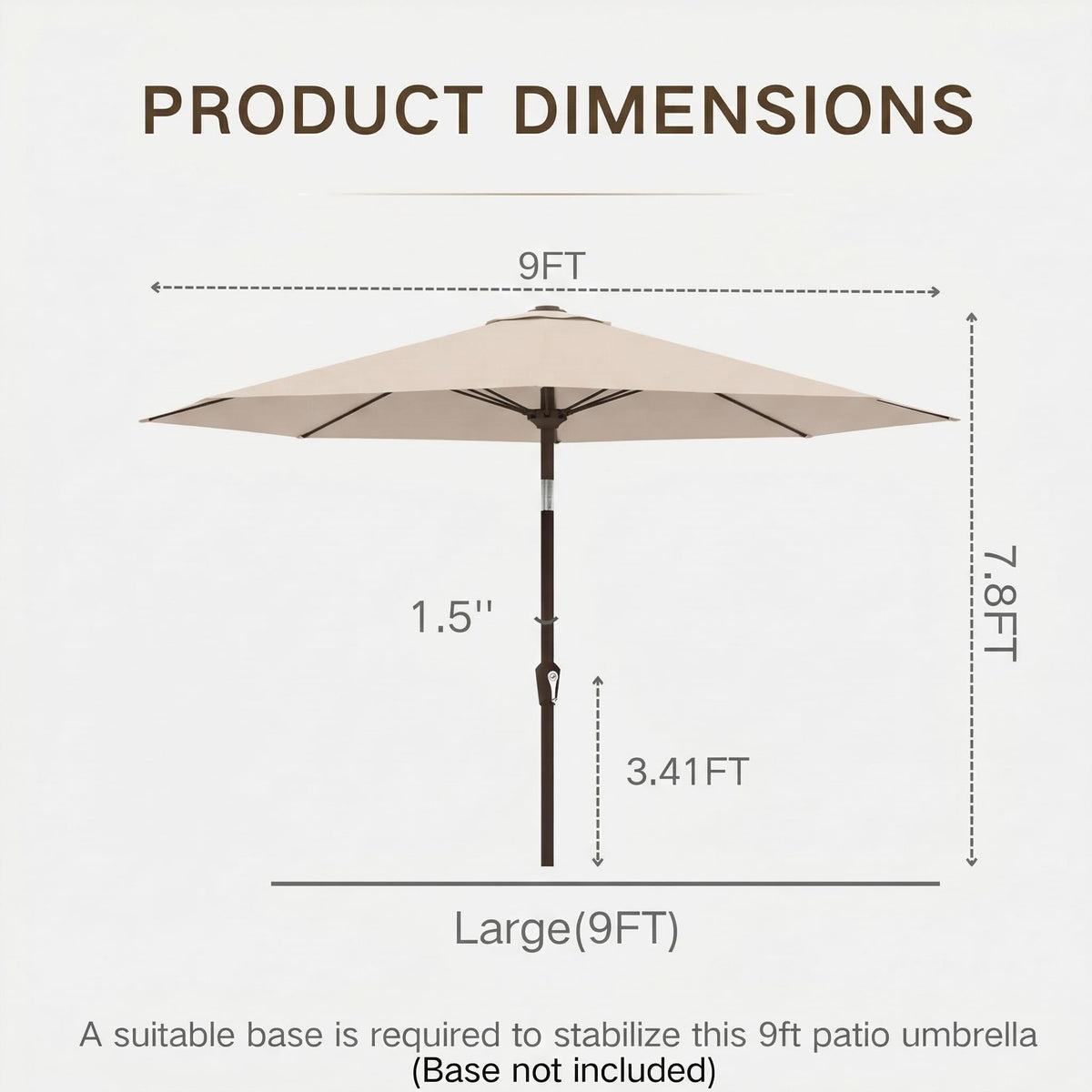 Kingdura outdoor setting with umbrella beside pool and patio