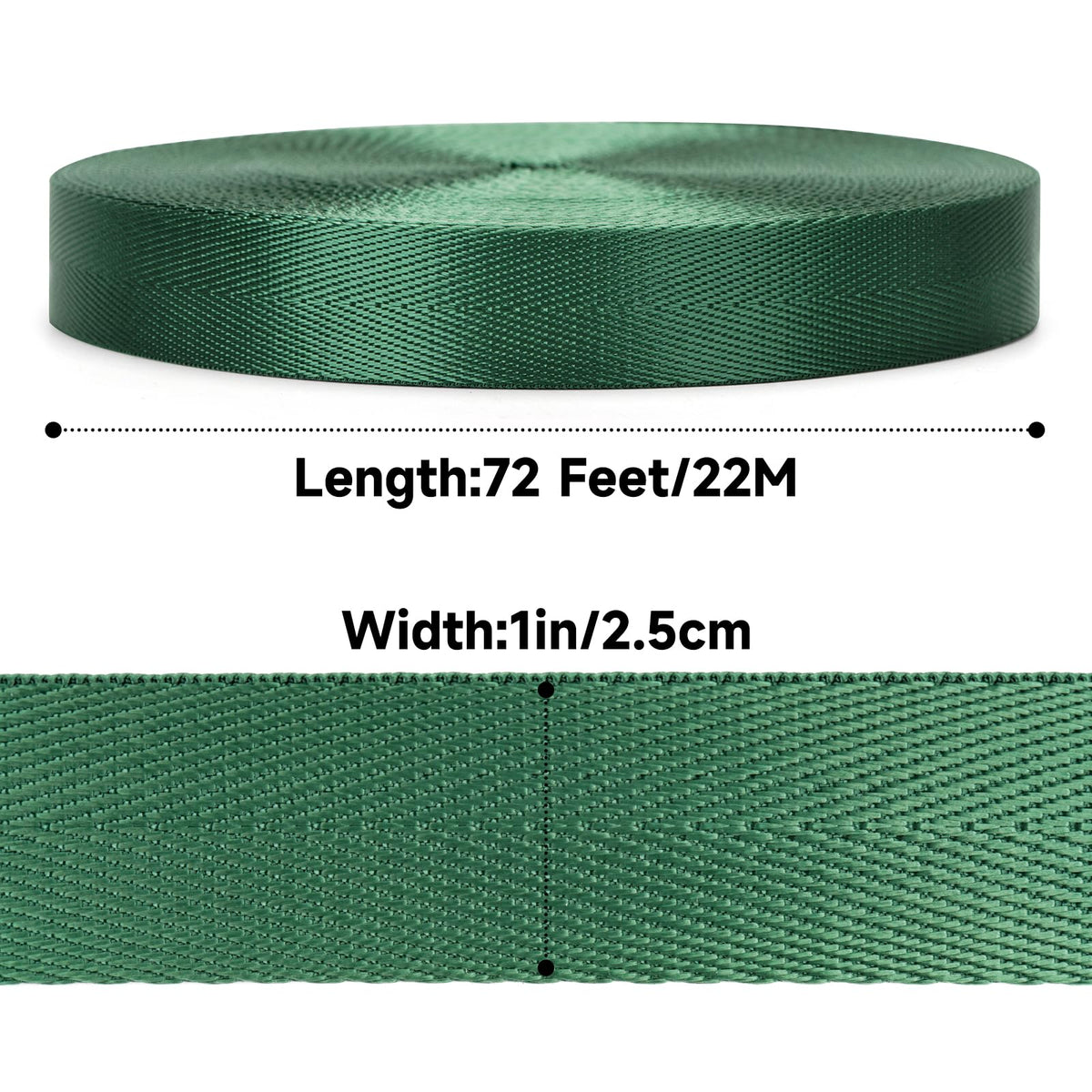 Kinglake 72ft strap unfolds for easy long-distance securing of trees.
