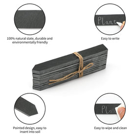 KINGLAKE GARDEN slate label used in garden balcony or beds for versatile marking
