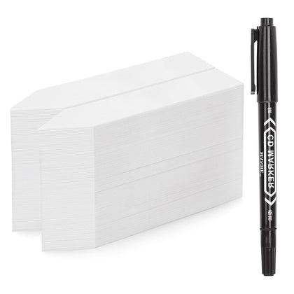 KINGLAKE plant labels 4-inch set provides durable markers for pots and beds.