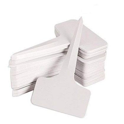 KINGLAKE plant labels 4-inch markers for seedling organization indoors and in beds.
