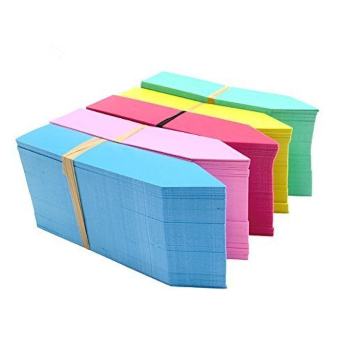 Kinglake plant tags in five colors for easy seedling classification and quick identification.