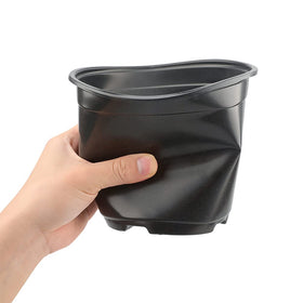 KINGLAKE pot with drainage holes promotes soil ventilation