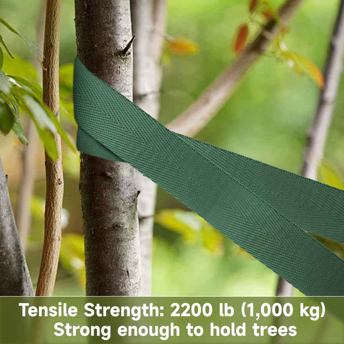 Kinglake strap with high tensile strength resists wind and weather.