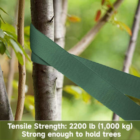 Kinglake strap with high tensile strength resists wind and weather.