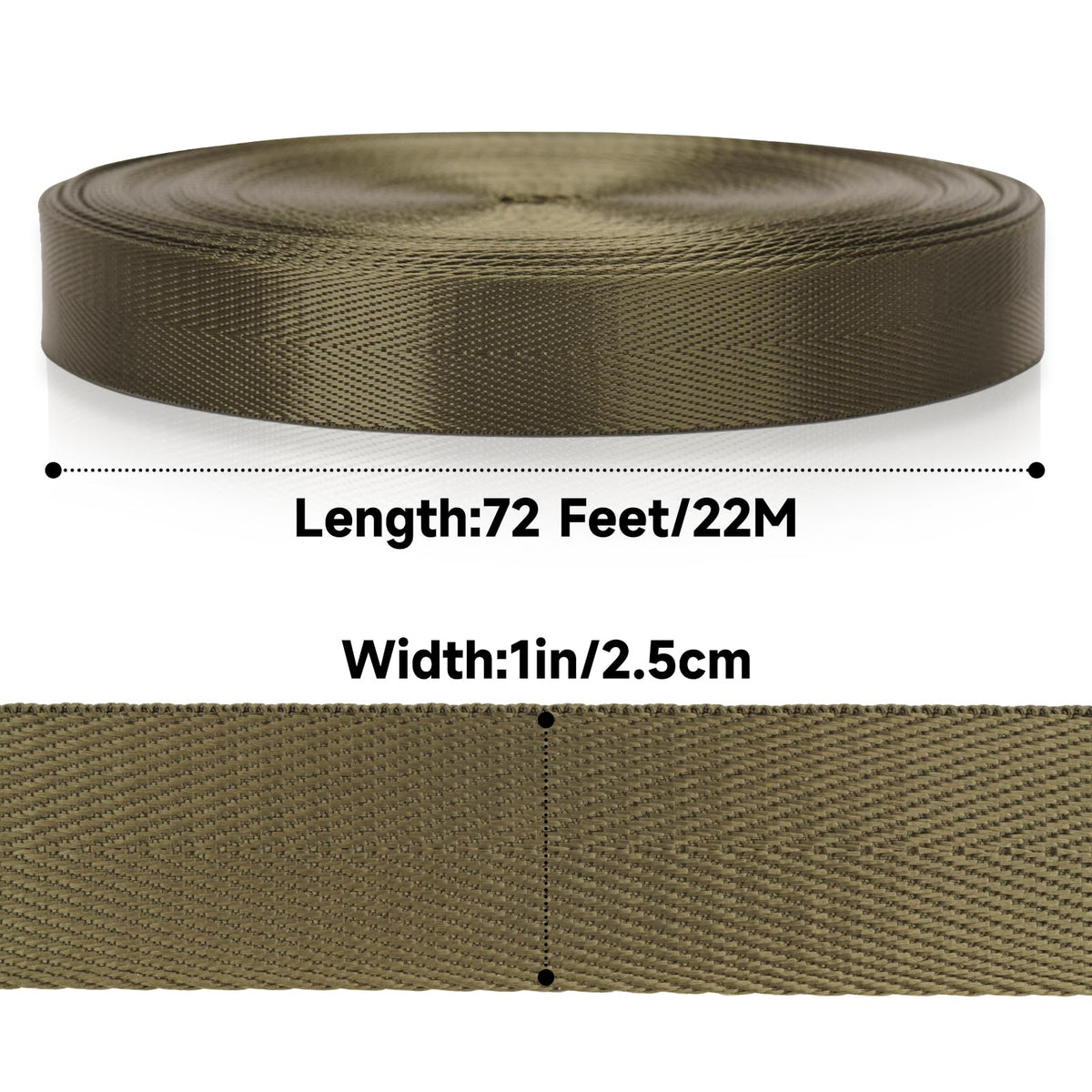 KINGLAKE 1-inch wide tree ties support young trees gently
