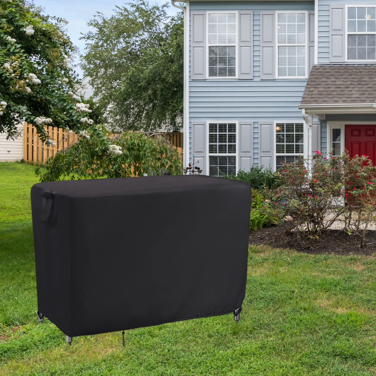 Kingling grill cart cover fits 46L x 25W x 40H carts for reliable protection