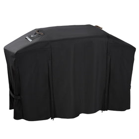 KINGLY griddle cover 70in length protects Blackstone 36in ProSeries from rain.
