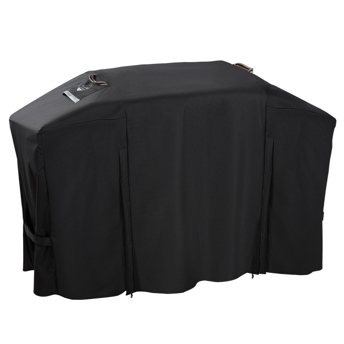 Kingly griddle cover front view protects Blackstone 28 ProSeries from rain and sun