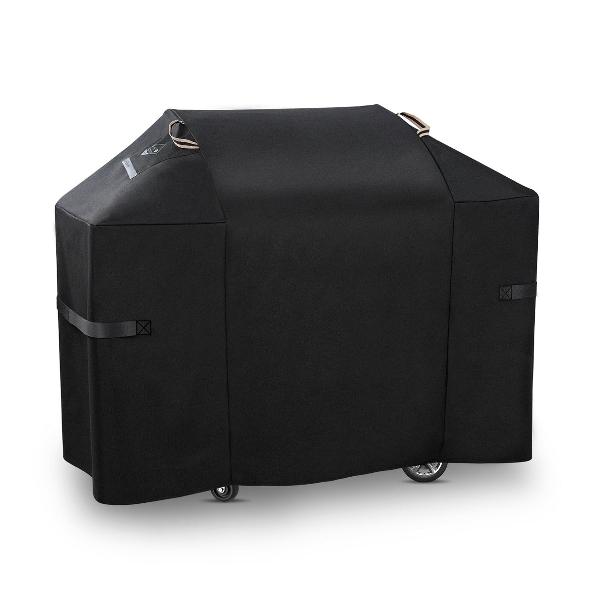 KINGLY heavy-duty 52-inch grill cover over Weber Spirit series for all-weather protection.