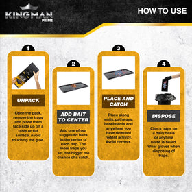 Kingman Prime traps ready to use straight from packaging for quick setup