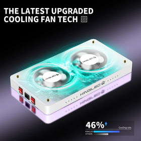 KingPlus KP3000 quiet cooling fans and heat sink in operation