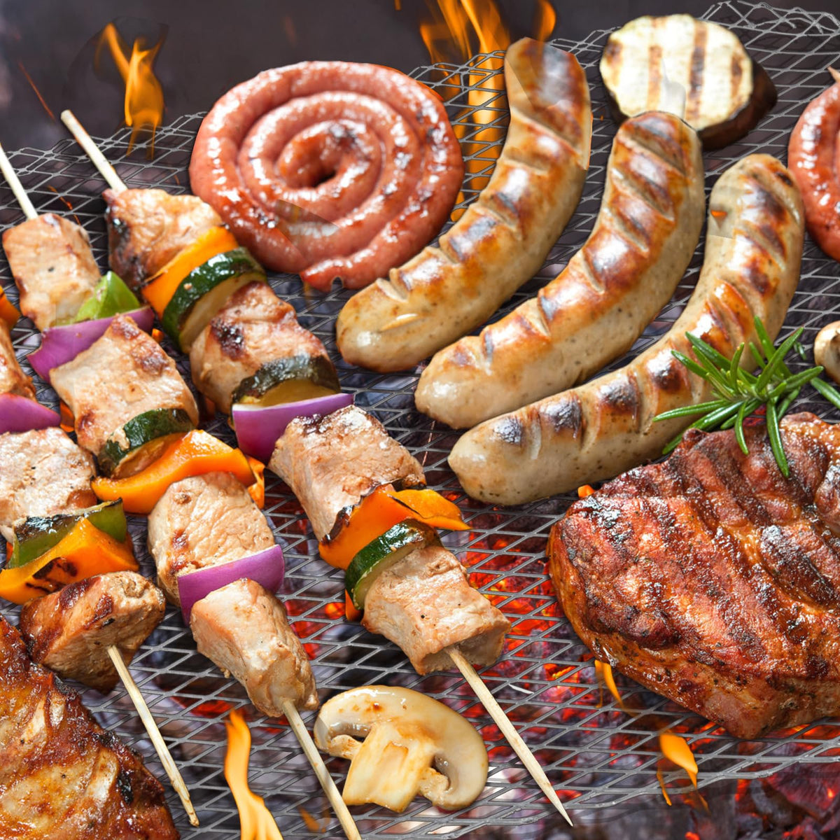Kingrol reusable and value-packed grill toppers for grilling sessions