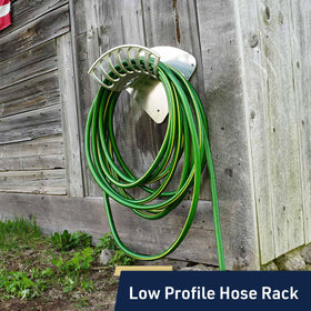 Kings County Tools hose holder uses 3/16-inch solid cast aluminum for lasting durability.