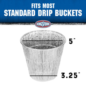 Kingsford bucket liner protects the drip bucket and simplifies maintenance.